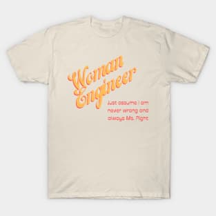 Women Engineer T-Shirt